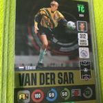 Panini 2022 Top Class Van Der Sar hero-legend kártya fotó