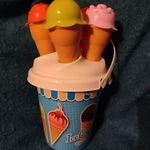 fagyis süteményes készlet játékkonyha baba konyha fagyi sütő edény kötény sodrófa homokozójáték fotó