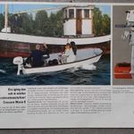 Crescent motorcsónak prospektus (1967) hajó, halászat, horgászat fotó