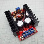 Feszültség növelő modul (Step up konverter, max 6A, max 150W) fotó