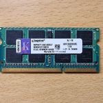 Kingston 8GB DDR3 1333MHz KVR1333D3S9/8G PC3-10600 RAM modul laptophoz fotó