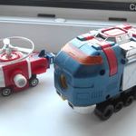 Voltron - Vehicle Voltron kombinálható robot akciófigura - torzó/mellkas és kar/helikopter elemek fotó