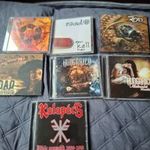 7CD 4 Road 2 Hungarica 1 kalapács (1 Road Dedikált) Magyar Metal újszerű Egyben CD fotó