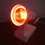 Condel asztali Infra lámpa Philips E27 -es R95E Rubinvörös 150W infra izzóval fotó
