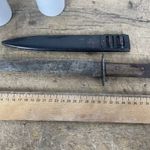 -AP710- Régi I. Vh-s Világháborús Legénységi Rohamkés Bajonett Szurony 36 cm fotó