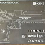Cybergun Desert Eagle 50AE airsoft fegyver, hivatalos 1: 1 replica fotó