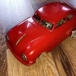 Régi lemezjaték lemezautó óraműves JNF Porsche 356Porsche fotó