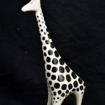 RETRÓ HOLLÓHÁZI ZSIRÁF PORCELÁN FIGURA ! fotó