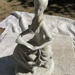 Hollóházi női szobor, 23cm fotó