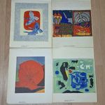 4 darab Szitanyomat reprint keretezhető fotó