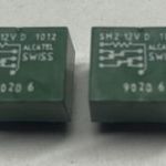2db MINIATŰR PROFESSZIONÁLIS ALCATEL RELÉ EGYÜTT 12V 2 MORZE 1109g fotó