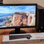 HP i5 SZÁMÍTÓGÉP + 22" Full HD LED + ÚJ BILL + EGÉR + WIN 10 + 1 ÉV GARANCIA!!! fotó