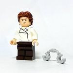 Han Solo EREDETI LEGO minifigura - Star Wars 75396 Sivatagi sikló és a sarlacc ürege - Új fotó