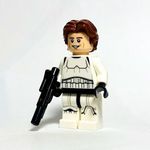 Han Solo - Stormtrooper Outfit EREDETI LEGO minifigura - Star Wars 75159 Halálcsillag - Új fotó