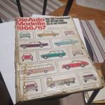 Die Auto Modelle 1966/67 - autókatalógus album - személyautók és haszongépjárművek - retro fotó