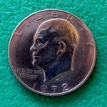1 DOLLÁR 1972 D USA FÉMPÉNZ fotó