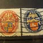 Német pecsételt MI 427, 428 1928 kat.ár 70 euro fotó