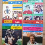 Labdarúgás ŐSZI MAGAZIN KÜLÖNSZÁMOK 1974, 1978, 1979, 1980 kitűnő állapotban! (4db) fotó