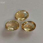 Citrin - 4, 5 ct, 14x10x5, 5 mm, (2694) fotó