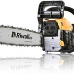 RIWALL LÁNCFŰRÉSZ RPCS 5040 benzinmotoros CSOMAGOLÁSSÉRÜLT - PC42A1501058B/cs fotó