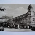 Gyöngyös, Fő tér az Állami Áruházzal, 1960. fotó