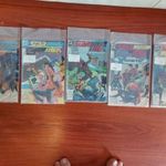 5 db Star Trek Next Generation 1988-ból újság képregény Angol fotó