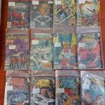 12 db Star Trek 1984-1987-ig újság képregény Angol fotó