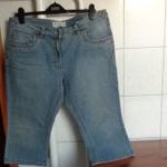Női farmer CAPRI halásznadrág C&A EUR 46 BIO cotton. fotó