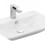 Sanovit - Top Counter pultra ültethető porcelán mosdó - TEODORA - - 65 x 46 cm fotó