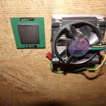 Intel Tualatin Celeron 1300 Mhz processzor + Intel Tualatin gyári hűtő fotó
