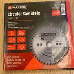 Parkside PKSB 210 A1 körfűrész korong fához és műanyaghoz 210x2, 5mm 30mm nem használt, 1Ft-ról fotó