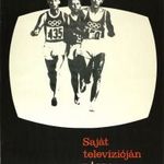 régi plakát: SAJÁT TELEVÍZIÓJÁN NÉZZE A TOKIÓI OLIMPIÁT So-ky (Soós László - Kemény Éva) 1964 fotó