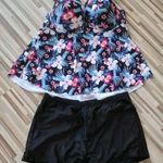 Új! 3XL-es moletti tankini 2 részes fürdőruha mb alatt 50-58x2cm fotó
