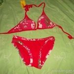 Virágos Piros M-es Bikini Új fotó