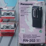 PANASONIC RN-202 MICROCASSETTE RECORDER DIKTAFON WALKMAN KAZETTÁS MAGNÓ PANASONIC fotó