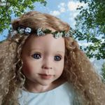 Lilia, vinyl művészbaba, 85 cm fotó