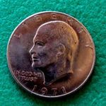 1 DOLLÁR 1971 USA FÉMPÉNZ fotó