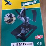 Wolfcraft Sarokcsiszoló állvány daraboláshoz 115/125mm mérethez 1x használt 1Ft-ról fotó