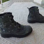 29-es Richter polár bélésű átmeneti - őszi - kora téli lány bőr bakancs fotó