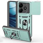 Xiaomi Redmi Note 14 5G (China), OTT! Camshield Armor telefontok, Műanyag, Szilikon betétes, Kame... fotó
