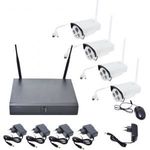 Wireless NVR Kit ? 4 csatornás, digitális kamerarendszer, 4 HD kamerával, Cloud funkcióval fotó