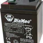 DIAMEC akkumulátor 4.5 Ah, 6 V fotó