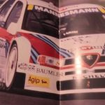 Alfa Romeo 4 db gyári prospektusa. Ötvenéves prospektus szett 150 fotó