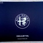 Alfa Romeo Giulietta Uconnect 5" Radio Live (kézikönyv 2017-) fotó
