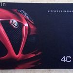 Alfa Romeo 4C Kezelés és Karbantartás (2013-) fotó