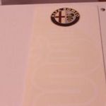 Alfa Romeo 7 db eredeti gyári prospektusa. Ötvenéves prospektus szett 103a fotó