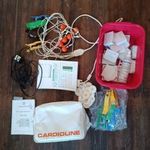 Cardioline ar600adv elektrokardiográf kiegészítőivel – 3 csatornás digitális EKG fotó