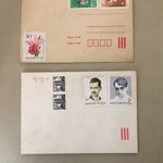 Boríték bélyeggel Magyar 10 darab fotó