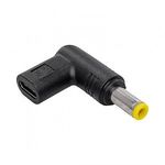 Akyga AK-ND-C01 USB Type-C/5, 5x2, 5mm Laptop Adapter Black AK-ND-C01 Kiegészítő, Kellék Speciális ... fotó