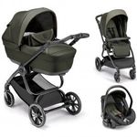 CAM Techno Deluxe babakocsi szett Posh 574 fekete vázzal V90S Area hordozóval MTB fotó